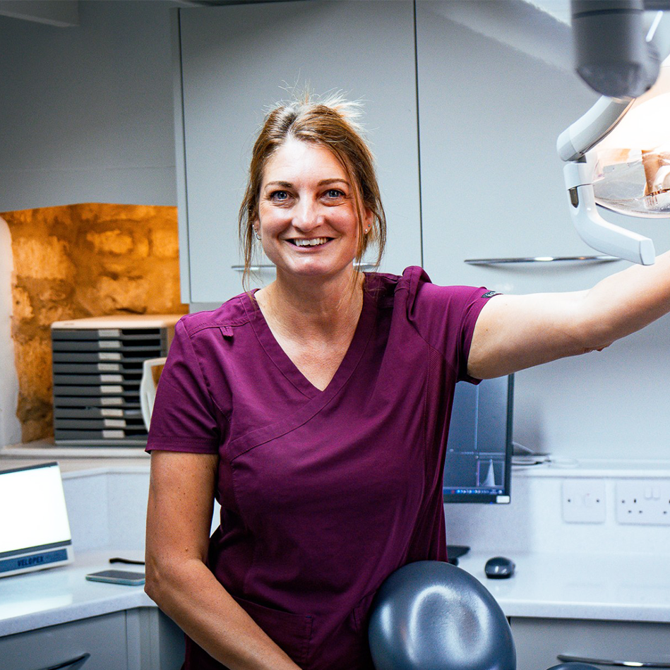 Dental professional at Riverside Dental Practice